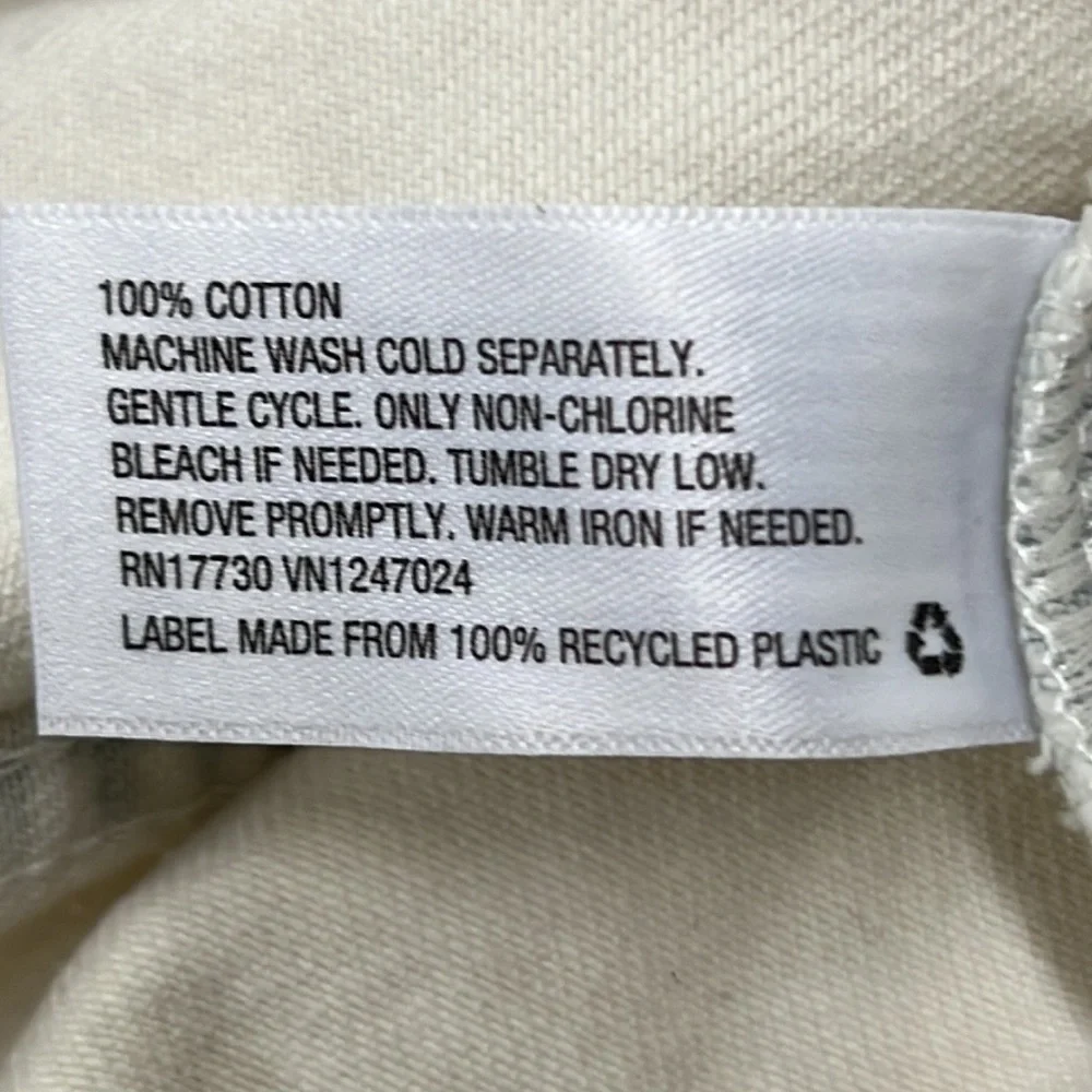 Men’s Vintage White Wash Jean Jacket
